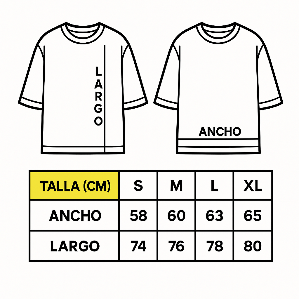 Camiseta Oversize