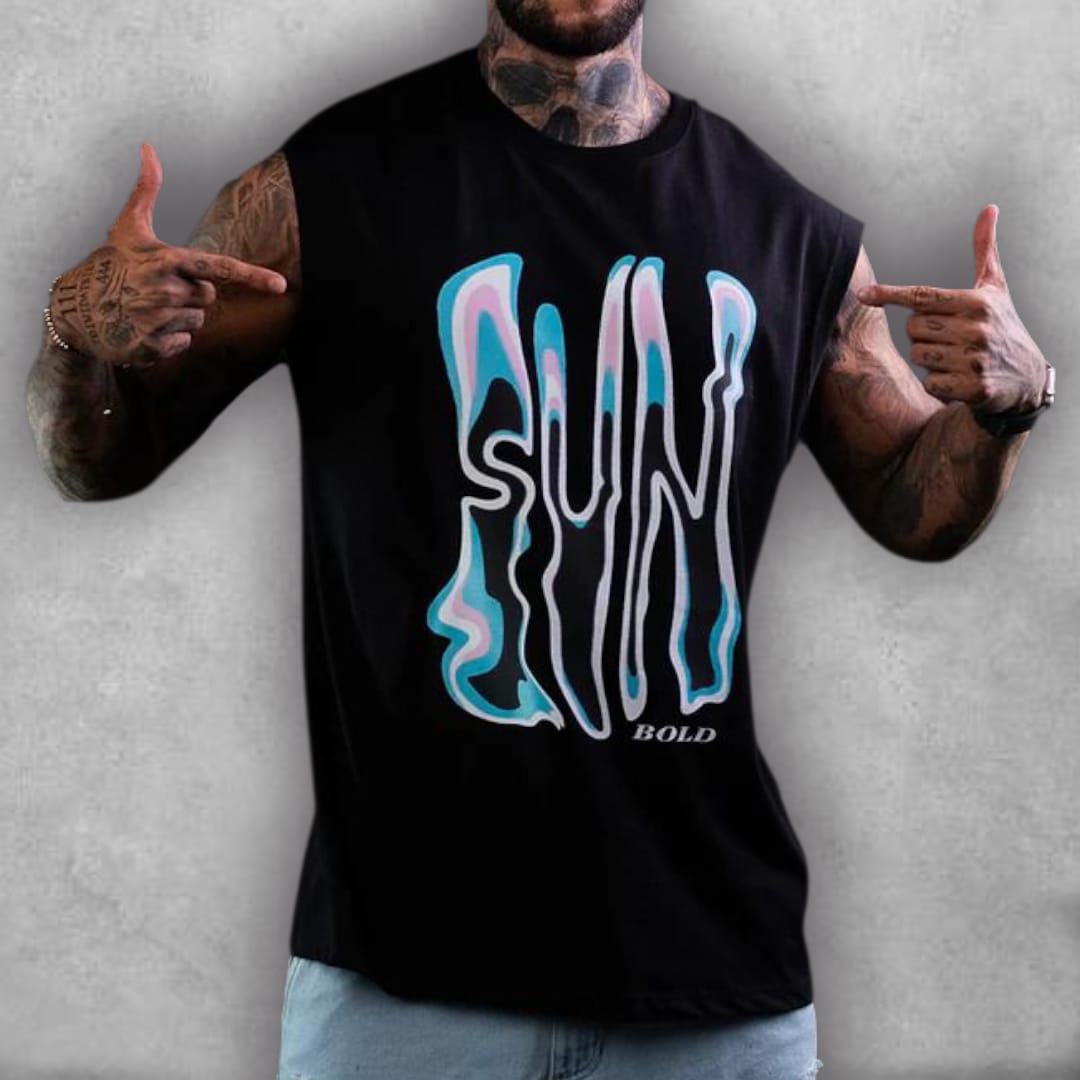 Con un diseño atrevido y juvenil, la Camiseta Stark Oversize Sun Vibes fusiona el arte gráfico con la cultura streetwear. Perfecta para un outfit relajado y vibrante, es la prenda que te conecta con la esencia del sol y el movimiento libre en cualquier ocasión.