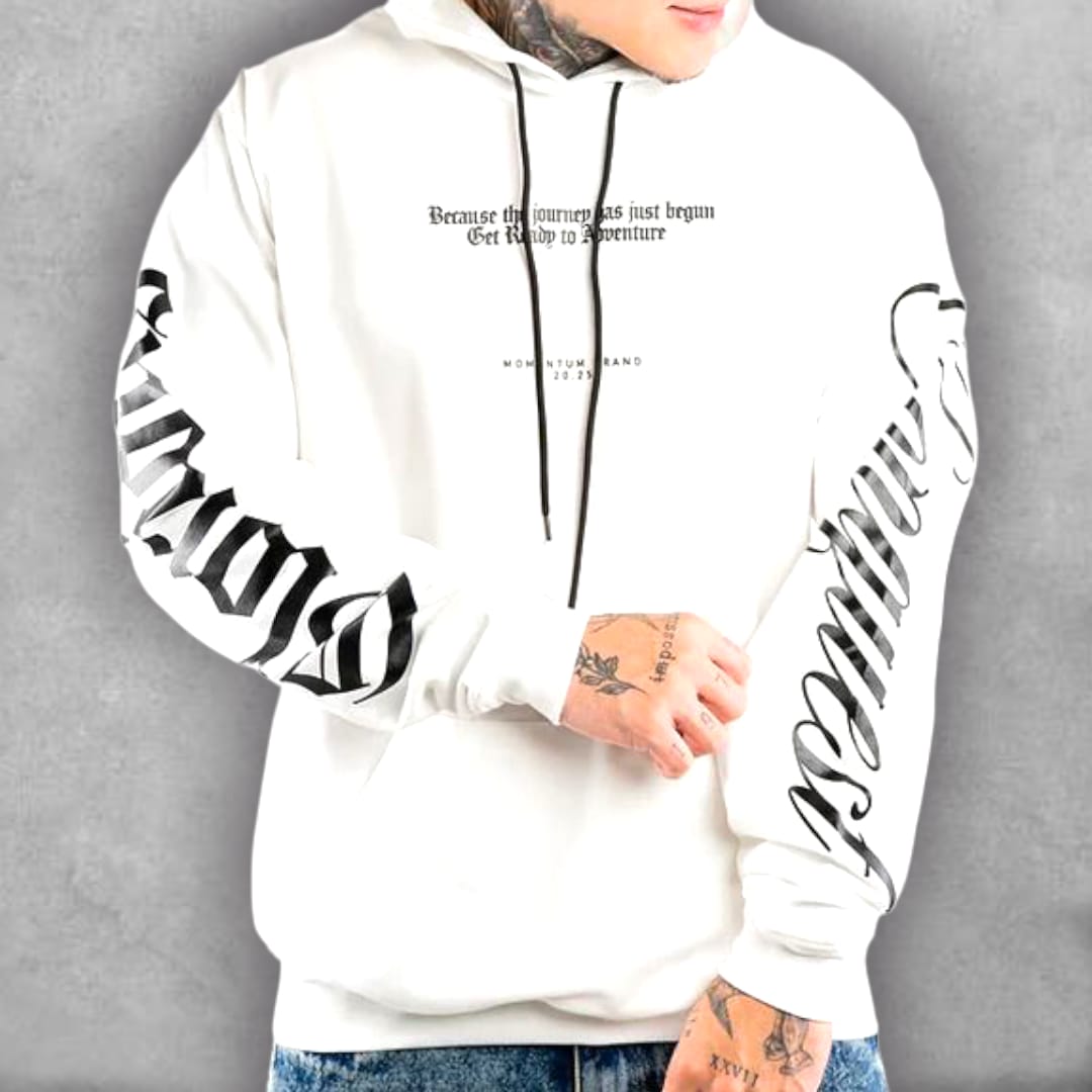 El Conquest Edition redefine el streetwear con un estilo que combina arte y rebeldía. Su gráfica épica en contraste con el blanco puro crea un look único que refleja determinación y carácter, ideal para quienes buscan imponerse con personalidad en cada outfit.