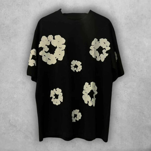 Ideal para quienes valoran el arte con propósito. El print de flores no solo decora, sino que comunica y representa.